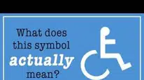 Engelli sembolünün aslında ne anlama geldiğini biliyor musunuz?