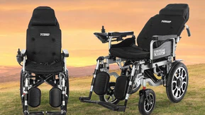 RÖMER R104 Sırtı Yatarlı Akülü Tekerlekli Sandalye