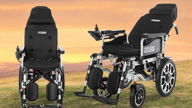 RÖMER R104 Sırtı Yatarlı Akülü Tekerlekli Sandalye