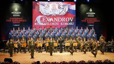 Rus Kızılordu Korosu İstanbul’ da Konser Verdi