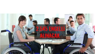 EKPSS İle Kamuya 2 bin 545 engelli memur alınacak