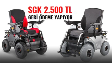SGK Akülü sandalyeler için 2.500 TL’ye kadar geri ödeme yapıyor