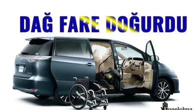 200 Bin TL’ye alınacak 1.6 motor üstü engelli araçları