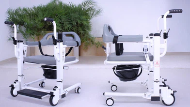 Poylin P771 Tuvalet Özellikli Elektrikli Transfer Sandalyesi