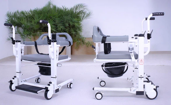 Poylin P771 Tuvalet Özellikli Elektrikli Transfer Sandalyesi