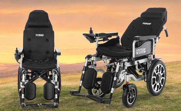 RÖMER R104 Sırtı Yatarlı Akülü Tekerlekli Sandalye