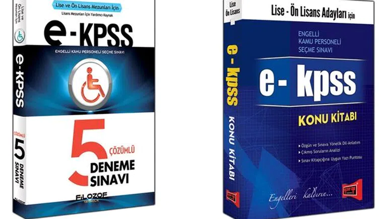 2018 EKPSS Hazırlık kitapları