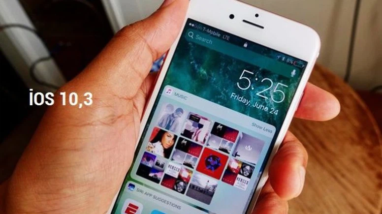 İOS 10.3 Güncellemesi Tamamlandı