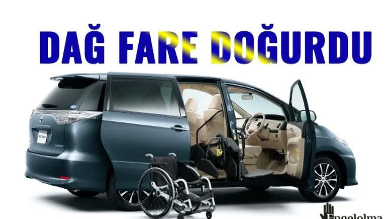 200 Bin TL’ye alınacak 1.6 motor üstü engelli araçları