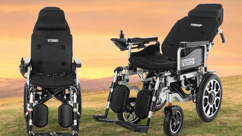 RÖMER R104 Sırtı Yatarlı Akülü Tekerlekli Sandalye