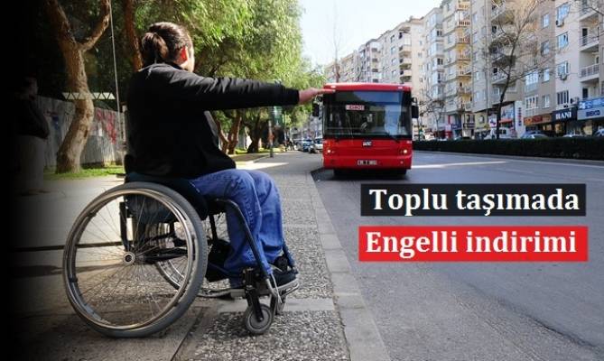 Toplu Taşıma Araçlarında Engelli İndirimi