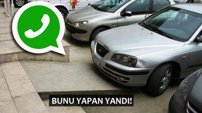 Engelli rampasına park edenler Whatsapp’tan ihbar edilecek