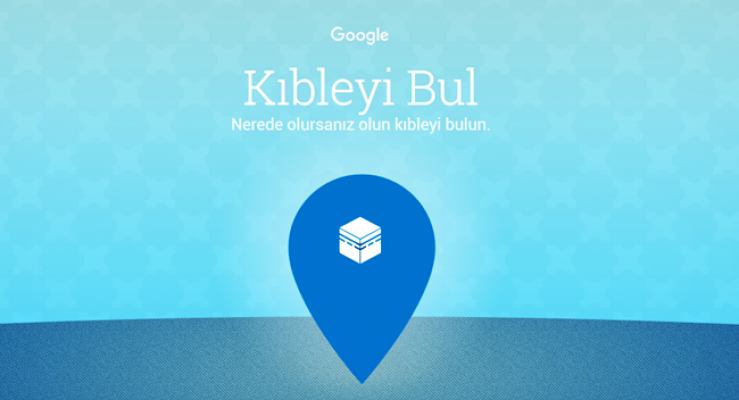 Google Kıble Bulma Hizmetini Devreye Soktu