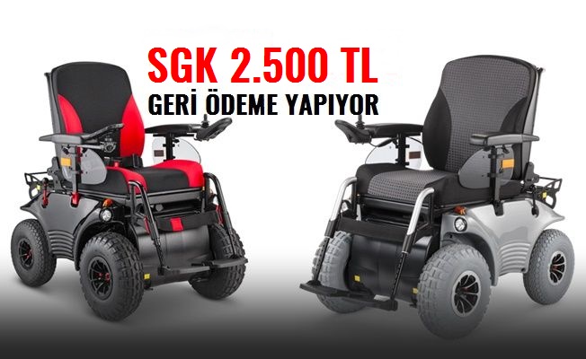 SGK Akülü sandalyeler için 2.500 TL’ye kadar geri ödeme yapıyor