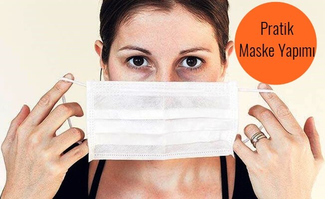 Evde maske nasıl yapılır? Videolu Anlatım